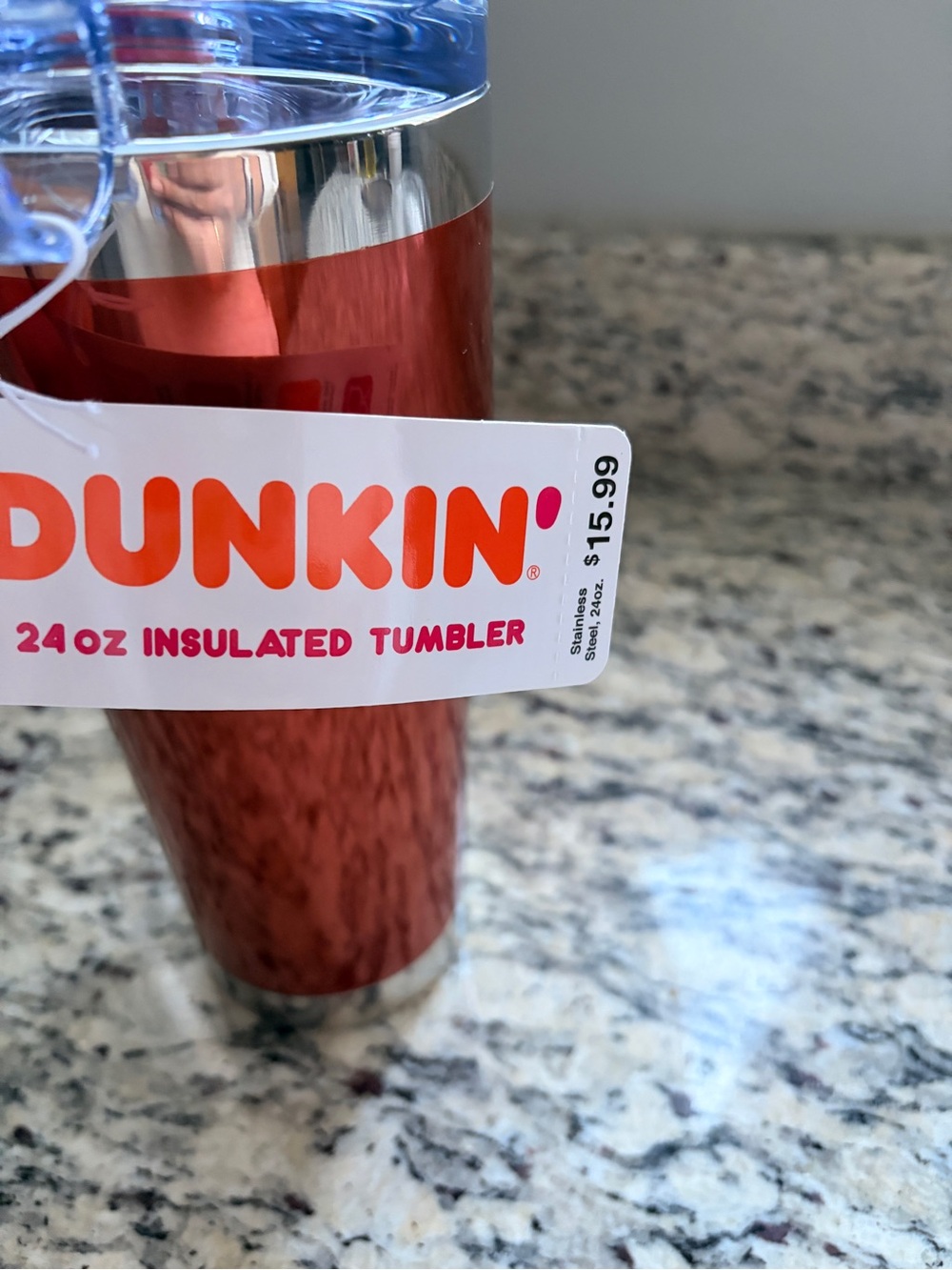 Dunkin Donuts tumbler 24 oz - Picture 2 of 4